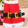 CST-12 Funny Cotton Knitted Christmas Child Socks from China Socks Manufacturer Bulk